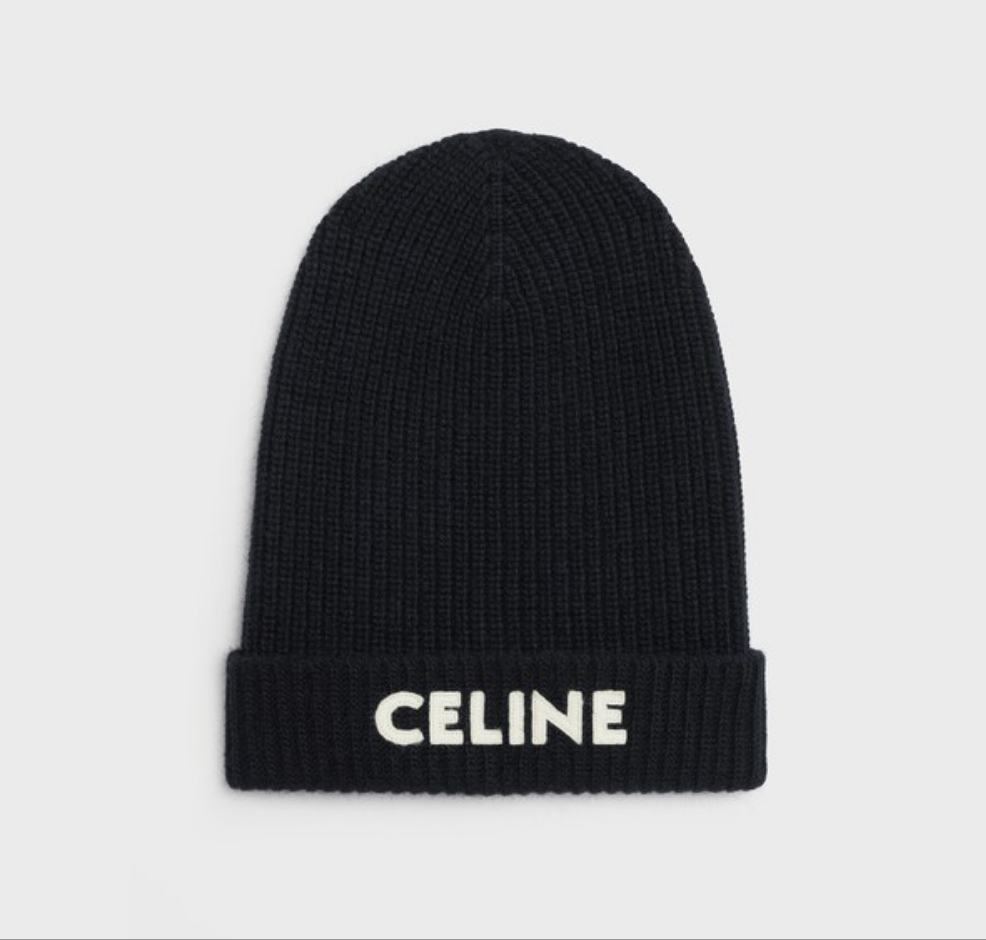 Celine Laine Knit Beanie "Black"