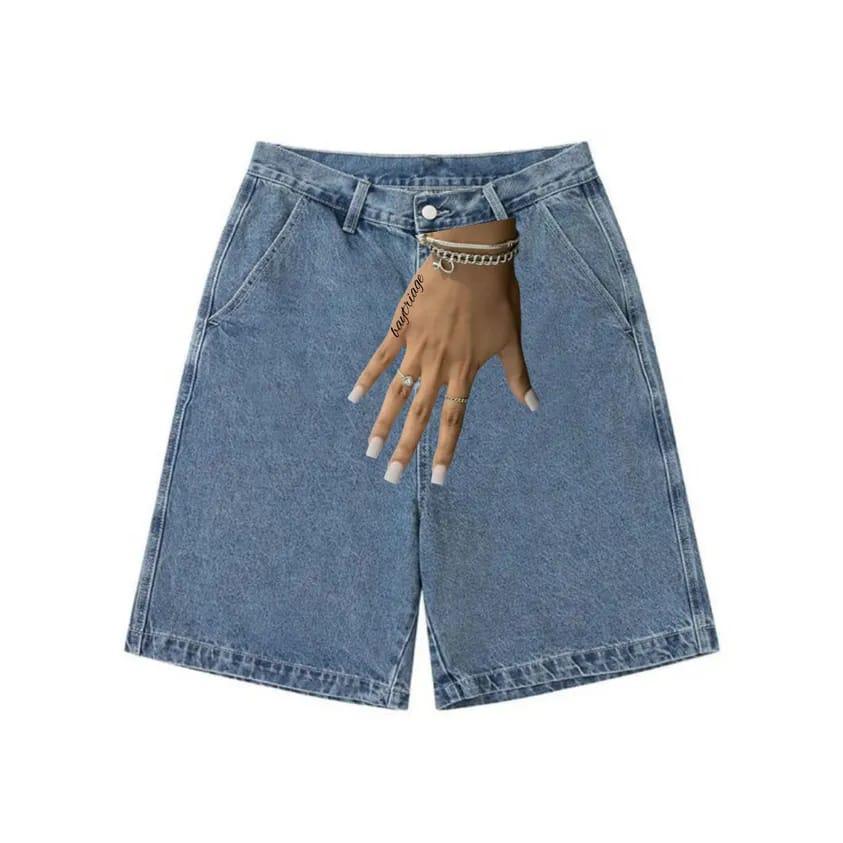 BAYTRIAGE DENIM JORTS