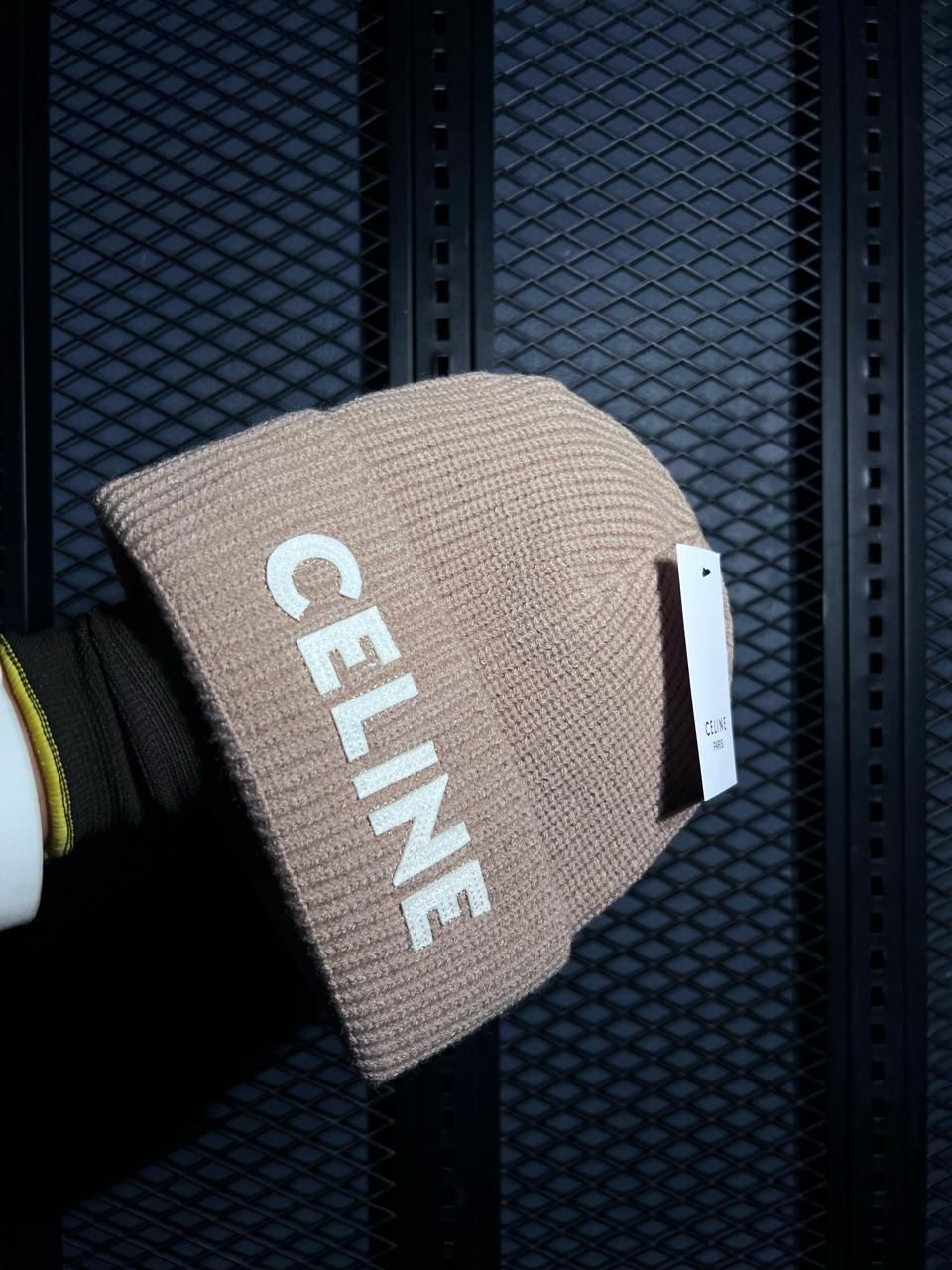 Celine Laine Knit Beanie "Brown"