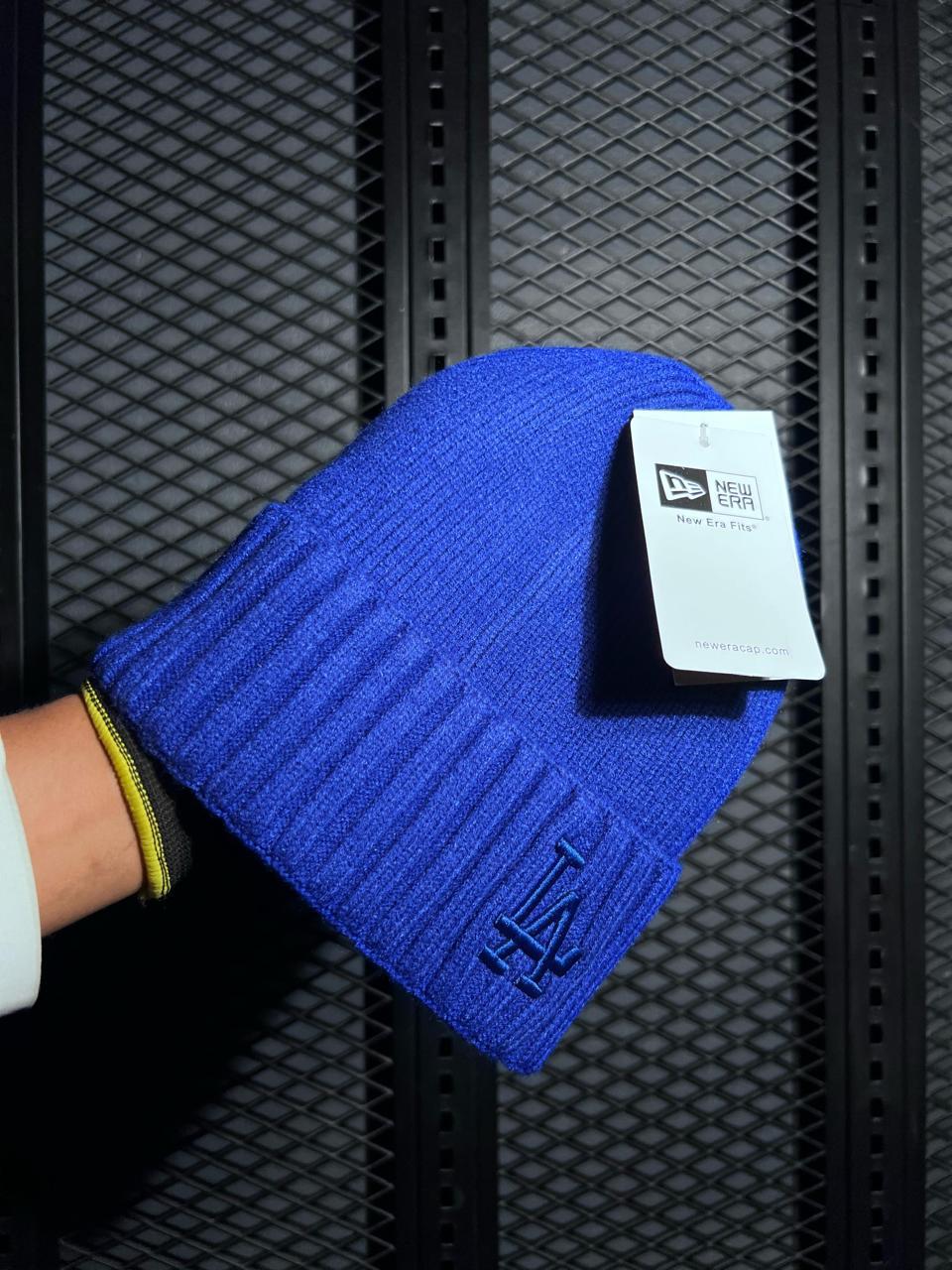LOS ANGELES DODGERS BEANIE KNIT 47 BRAND RIBBED HAYMAKER