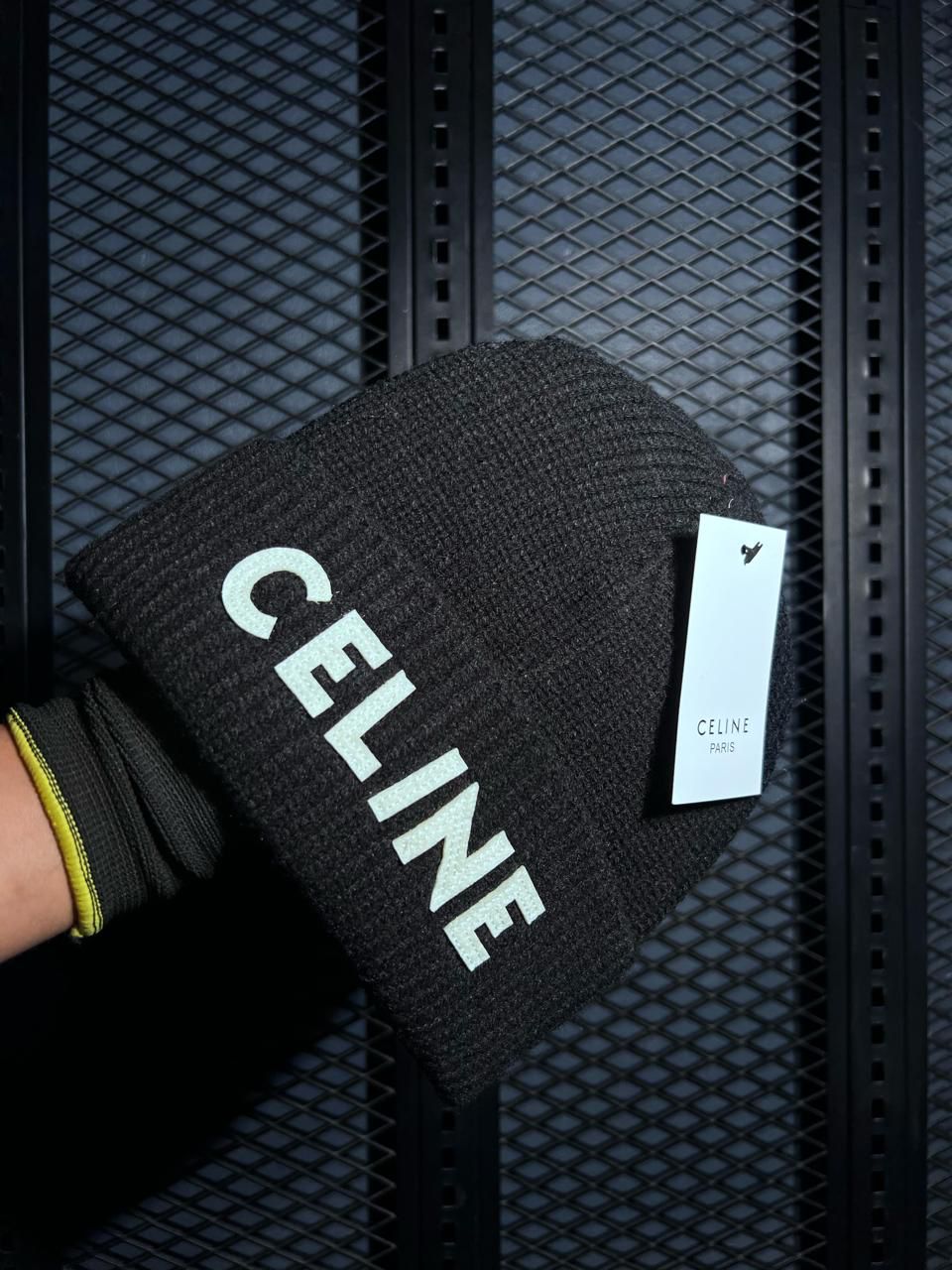 Celine Laine Knit Beanie "Black"
