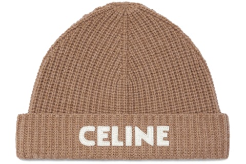 Celine Laine Knit Beanie "Brown"