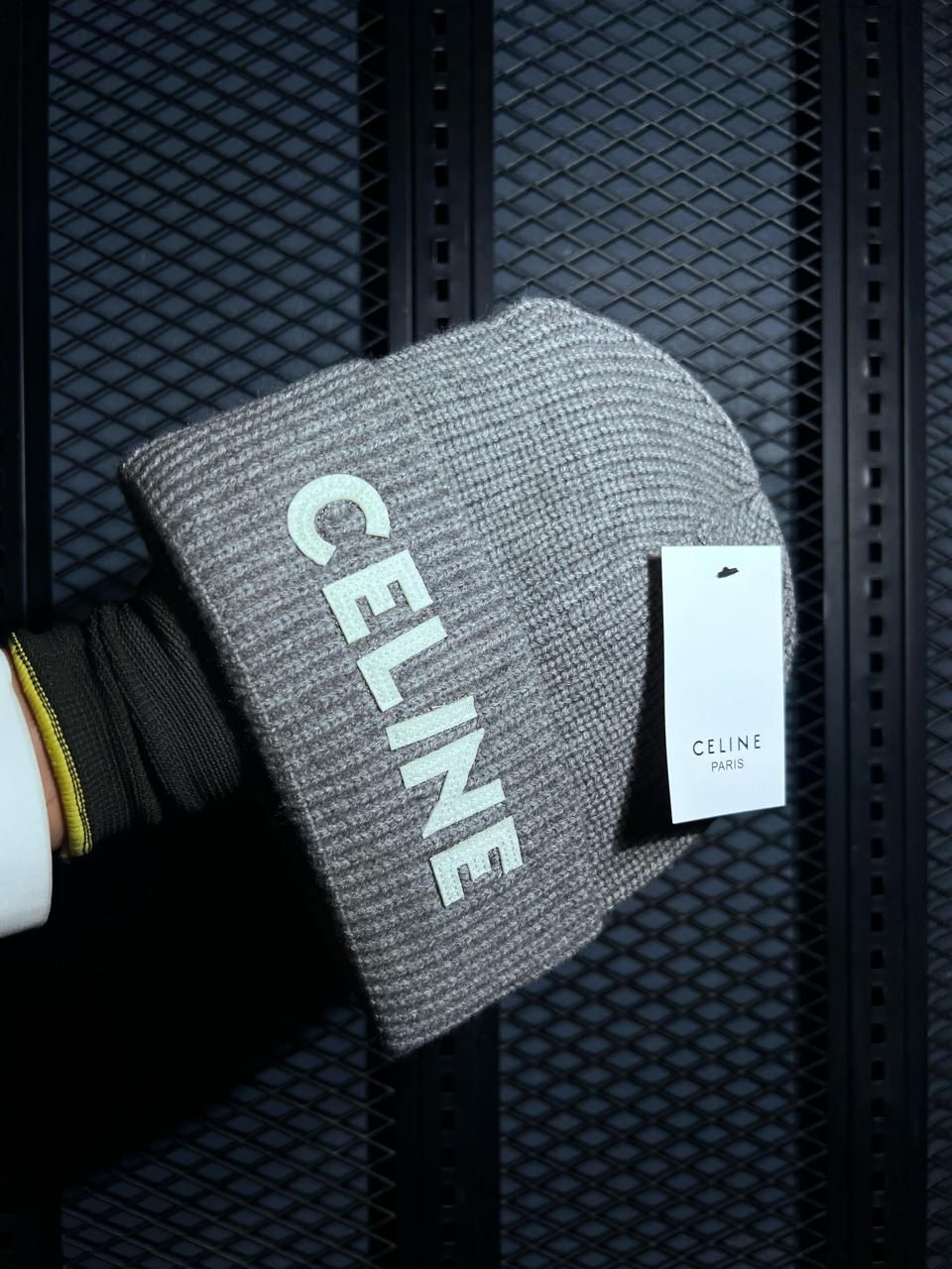 Celine Laine Knit Beanie "Grey"