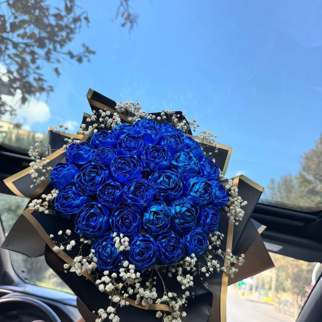 Glitter Flower Roses