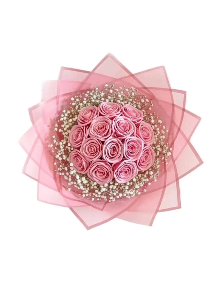 Glitter Flower Roses